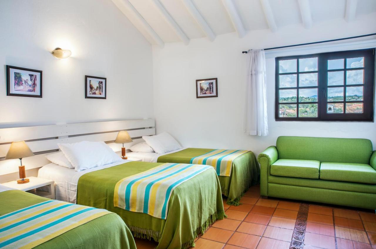 Hotel Y Spa Getsemani ビージャ・デ・レイバ エクステリア 写真