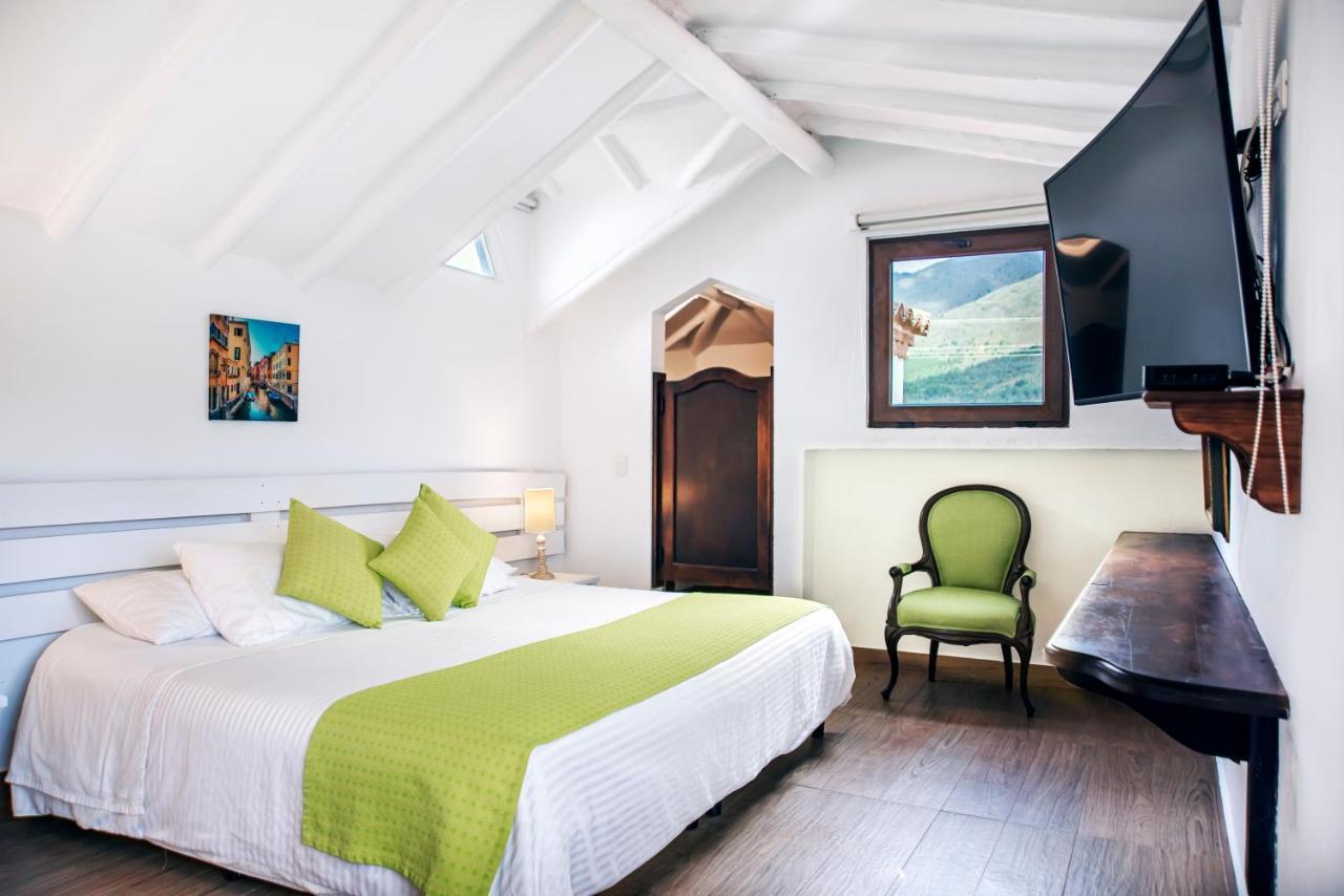 Hotel Y Spa Getsemani ビージャ・デ・レイバ エクステリア 写真