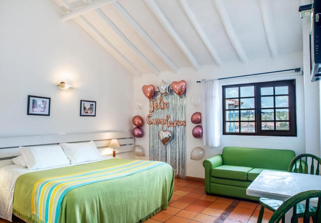 Hotel Y Spa Getsemani ビージャ・デ・レイバ エクステリア 写真