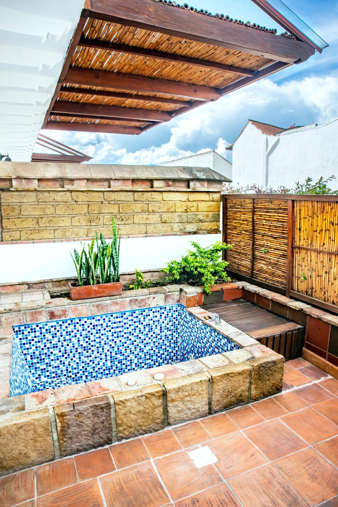 Hotel Y Spa Getsemani ビージャ・デ・レイバ 部屋 写真