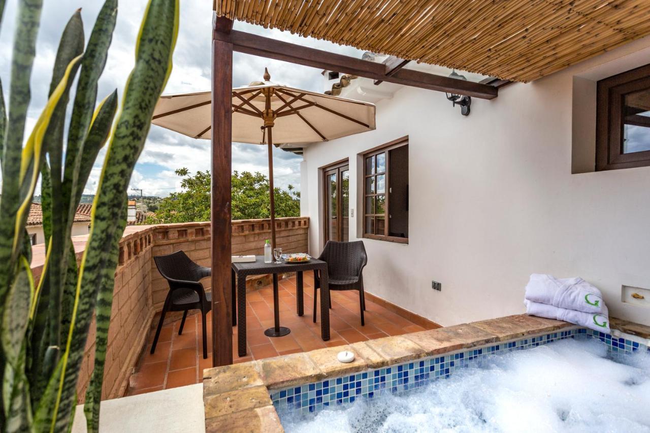 Hotel Y Spa Getsemani ビージャ・デ・レイバ エクステリア 写真